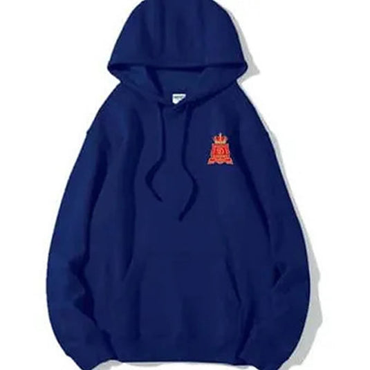 Crested Blue Hoodie