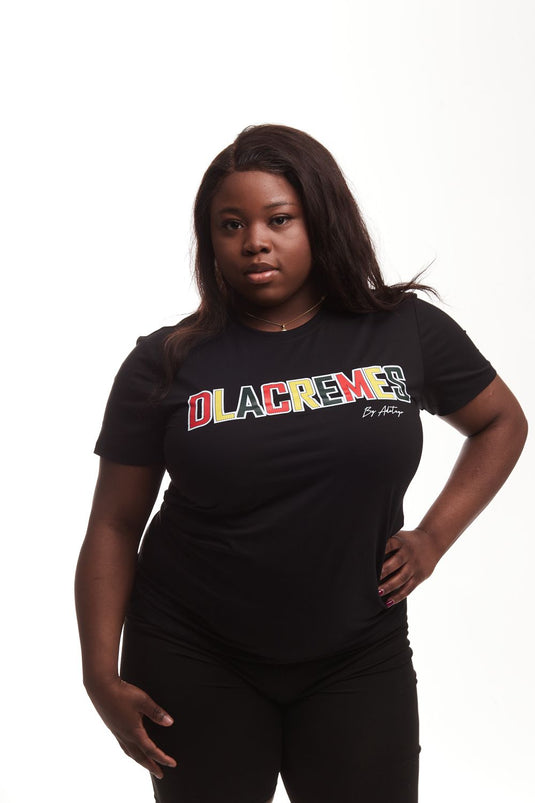 Dlacremes Black Tee (unisex)